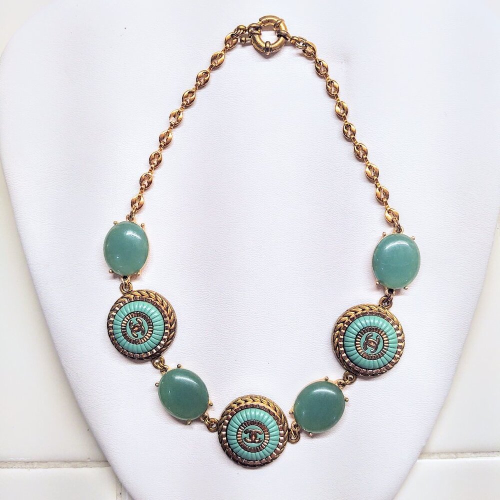 Chanel Vintage Buttons Necklace